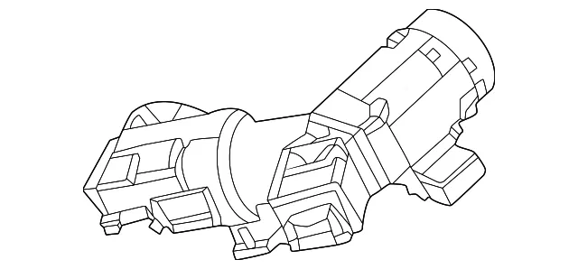 Ignition Lock Cylinder - Nissan (D8700-5RB5B)