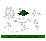 Air Bag Control Module - Mazda (DB4F-57-K30C) - view 7