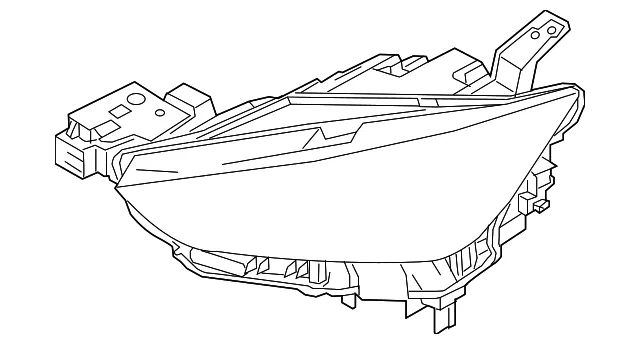 Composite Headlamp - Mazda (DB4N-51-0L0C)
