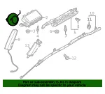 Driver Inflator Module - Mazda (DGH9-57-K00B) - view 4