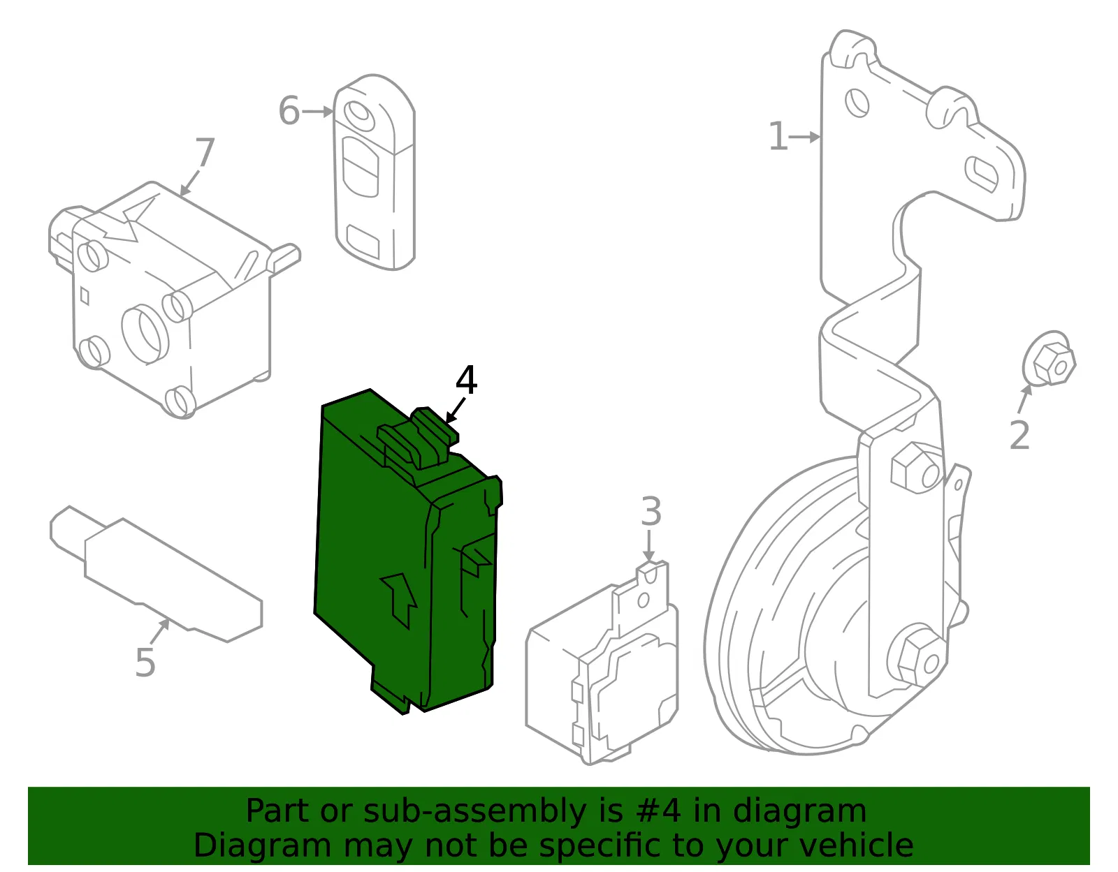 Control Module - Mazda (DGK9-67-5U0) - view 3