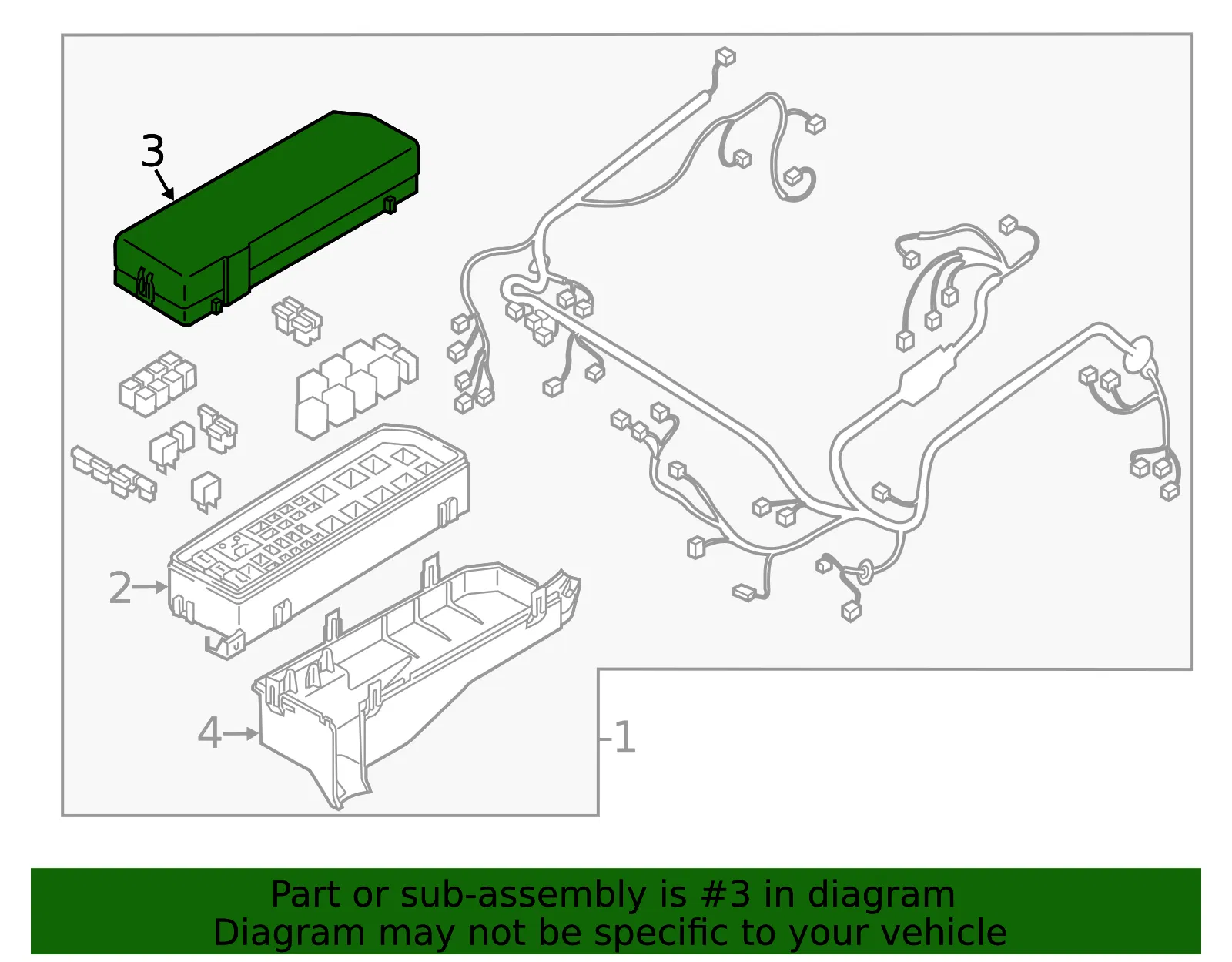 Cover Main Fuse - MAZDA (E11266761) - view 2
