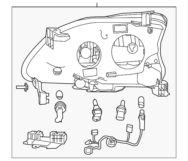 Value Advantage™ HEADLAMP ASSY-RH - Nissan (E6010-3SG2JNW)