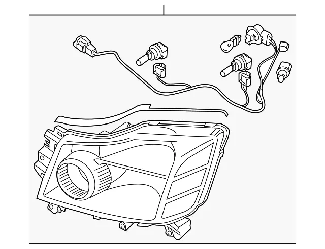 Value Advantage™ HEADLAMP ASSY-RH - Nissan (E6010-9FF0JNW)