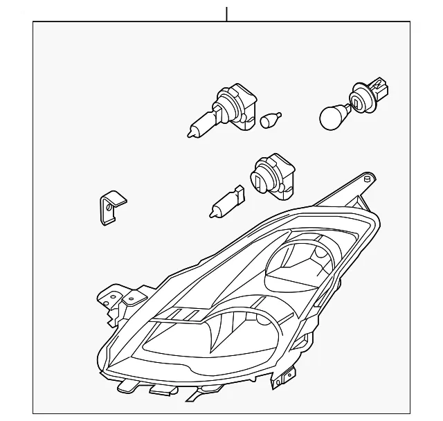 Value Advantage™ HEADLAMP ASSY-RH - Nissan (E6010-JA00JNW)