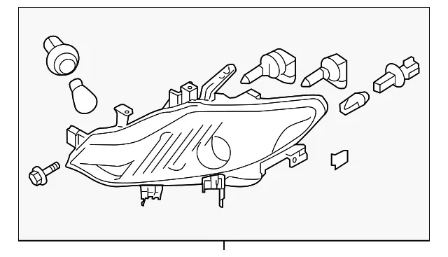 Value Advantage™ HEADLAMP ASSY -LH - Nissan (E6060-1AA0JNW)