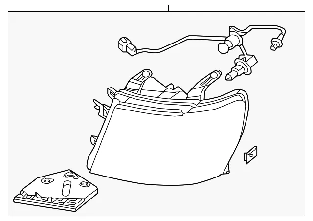 Value Advantage™ HEADLAMP ASSY -LH - Nissan (E6060-1PA0JNW)