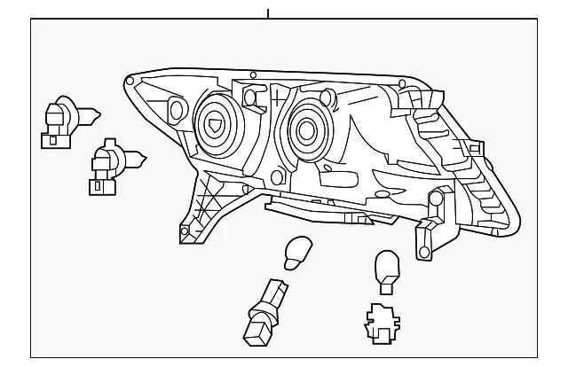 Value Advantage™ HEADLAMP ASSY -LH - Nissan (E6060-3KA0JNW)