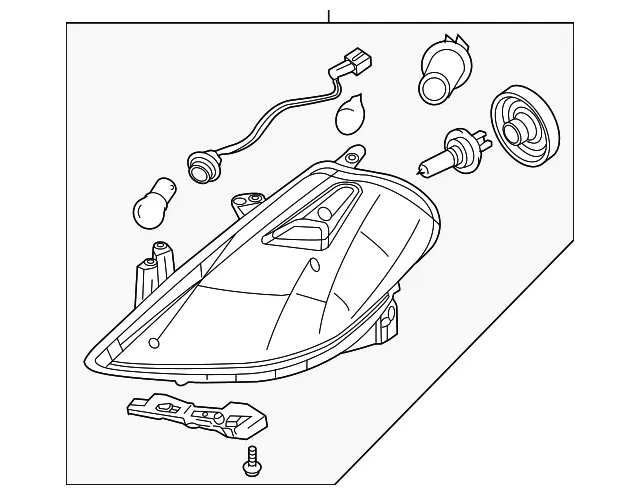 Value Advantage™ HEADLAMP ASSY -LH - Nissan (E6060-EM30JNW)