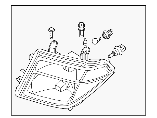 Value Advantage™ HEADLAMP ASSY -LH - Nissan (E6060-ZL40JNW)