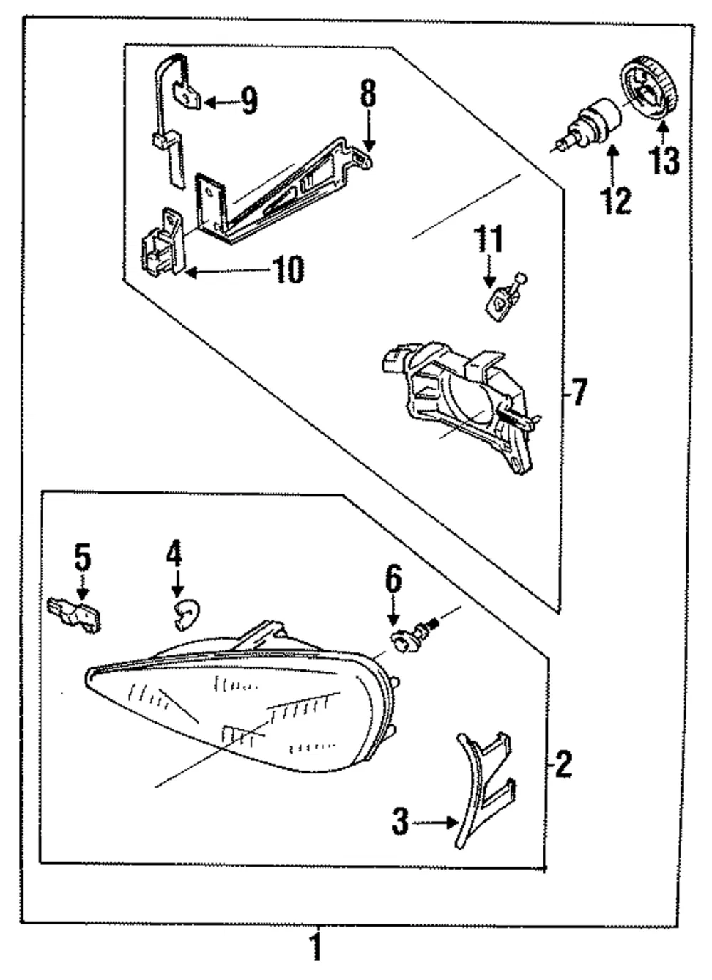 Bulb Retainer - Mazda (EA01-51-0A3)