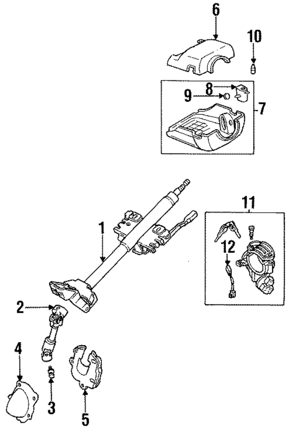 Key Set - MAZDA (EA7076290C)
