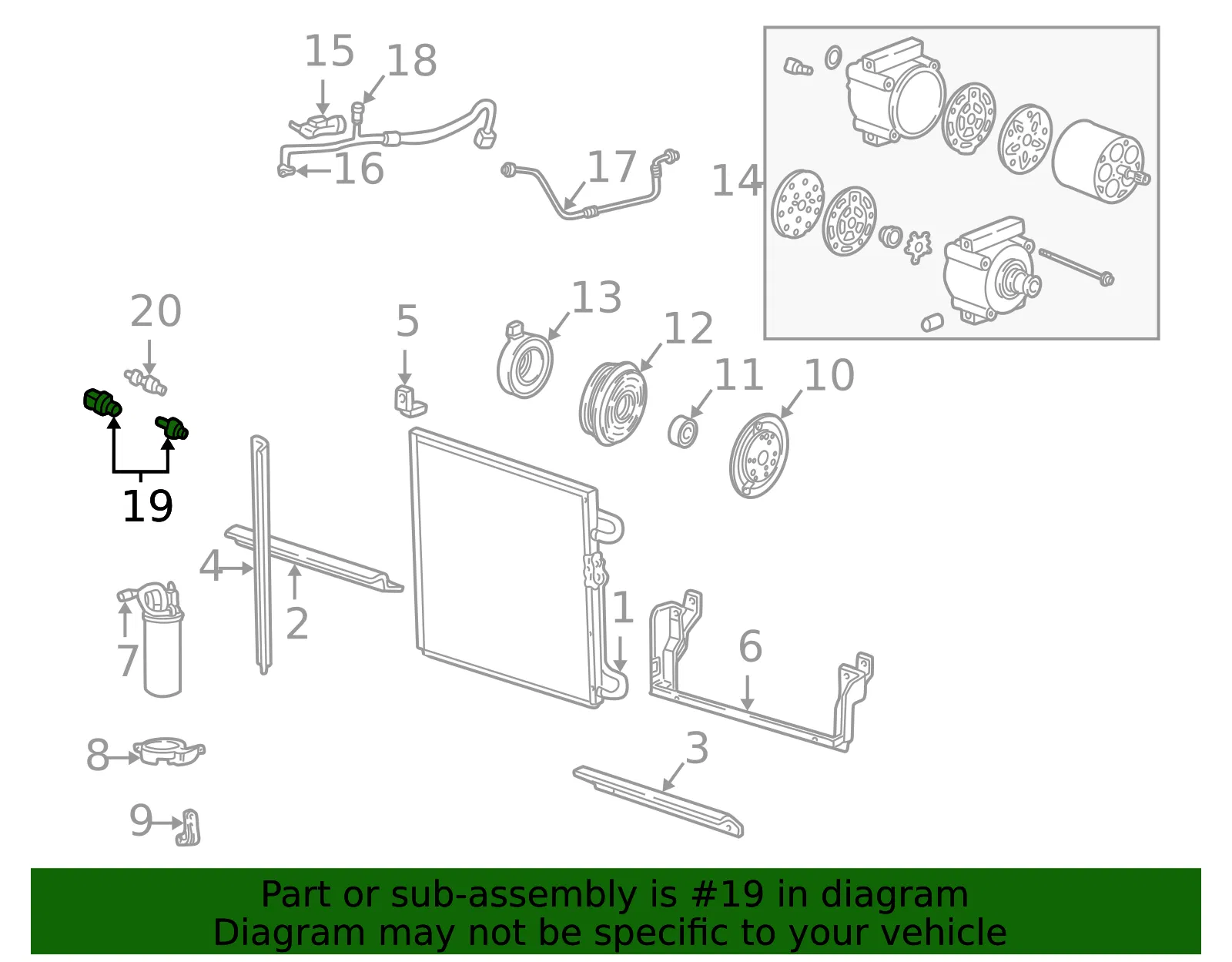 Switch - Mazda (EC01-61-504) - view 3