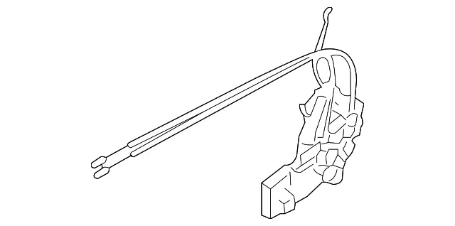 Lock Actuator - Passenger Side (RH) - Mazda (EG22-58-310P)