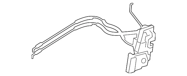 Lock Actuator - Passenger Side (RH) - Mazda (EG22-72-310P)