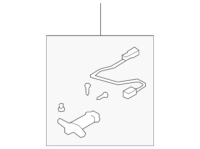 Hazard Switch - Mazda (EG23-66-4H0) - view 2