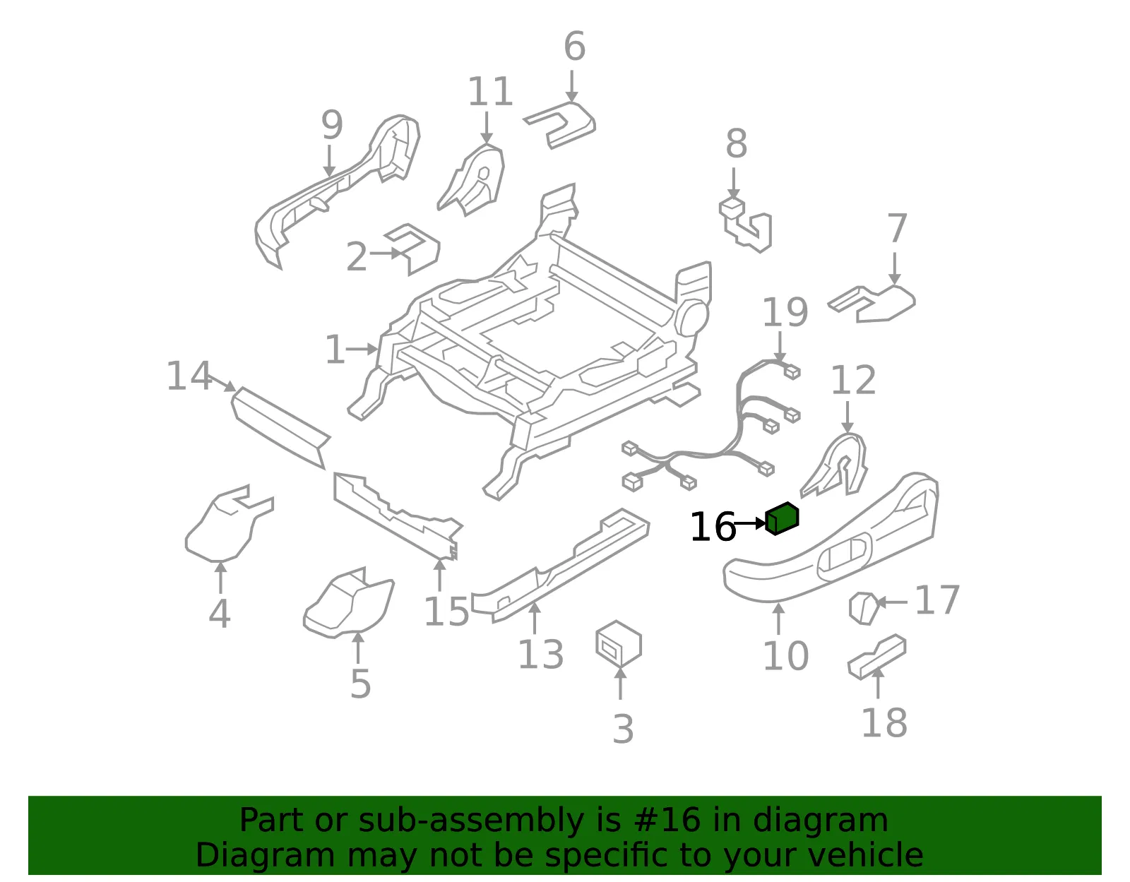 Switch - Mazda (EG23-88-158) - view 3