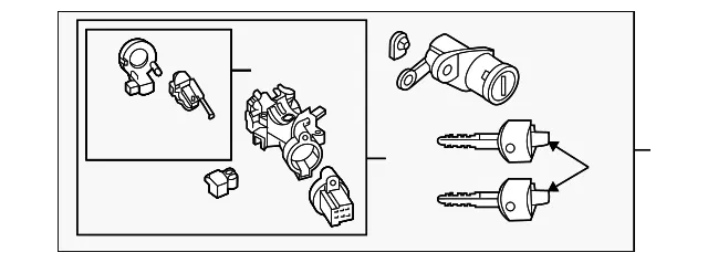 Key Set - MAZDA (EH4209010B)