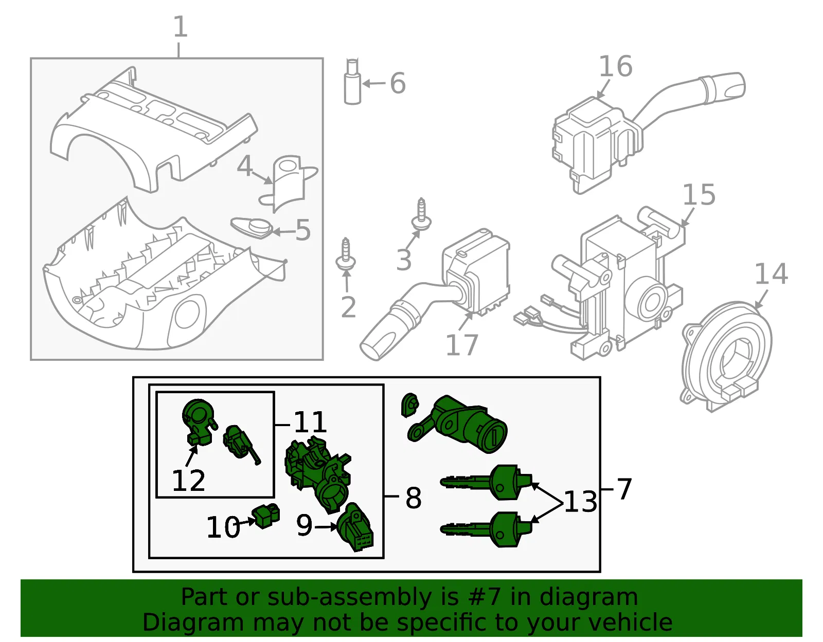 Key Set - MAZDA (EH4209010B) - view 2