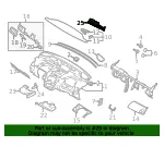 Panel Switch - Mazda (EH445531002) - view 4