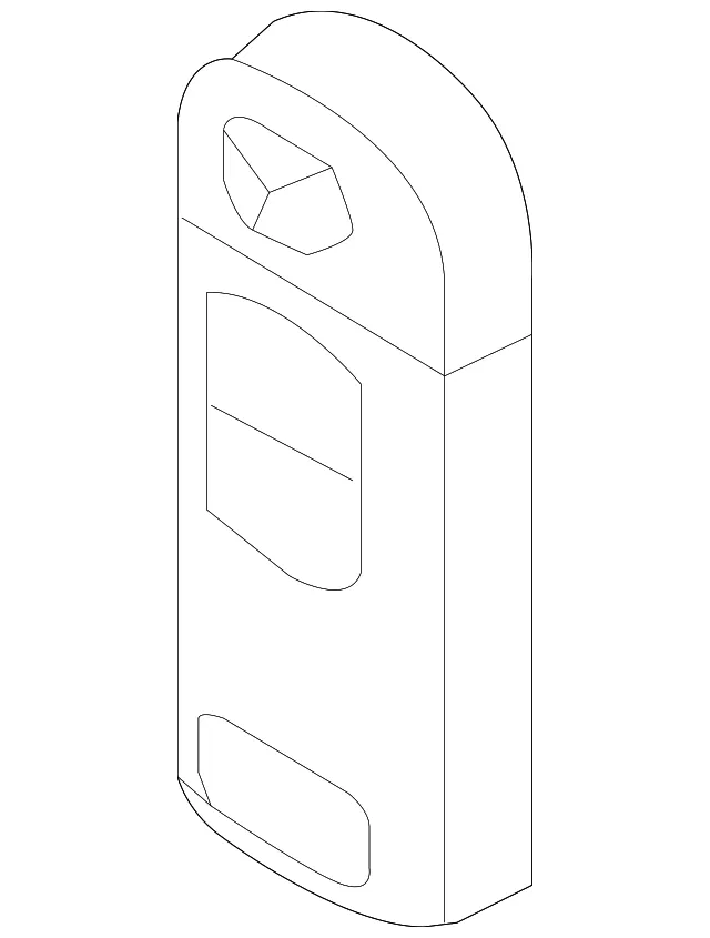 Keyless Entry Transmitter - Mazda (EHY5-67-5RYA) - view 2