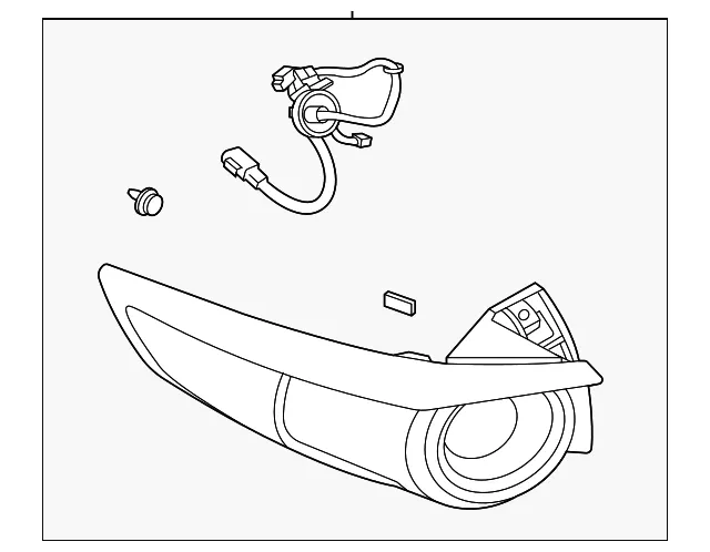 Tail Lamp Assembly - Mazda (EX84-51-150)