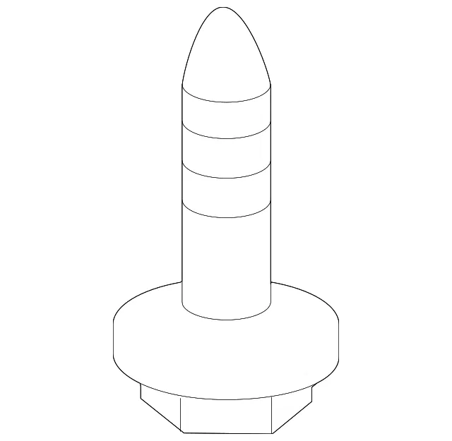 Control Module Screw - Mazda (F151-51-0E3) - view 2