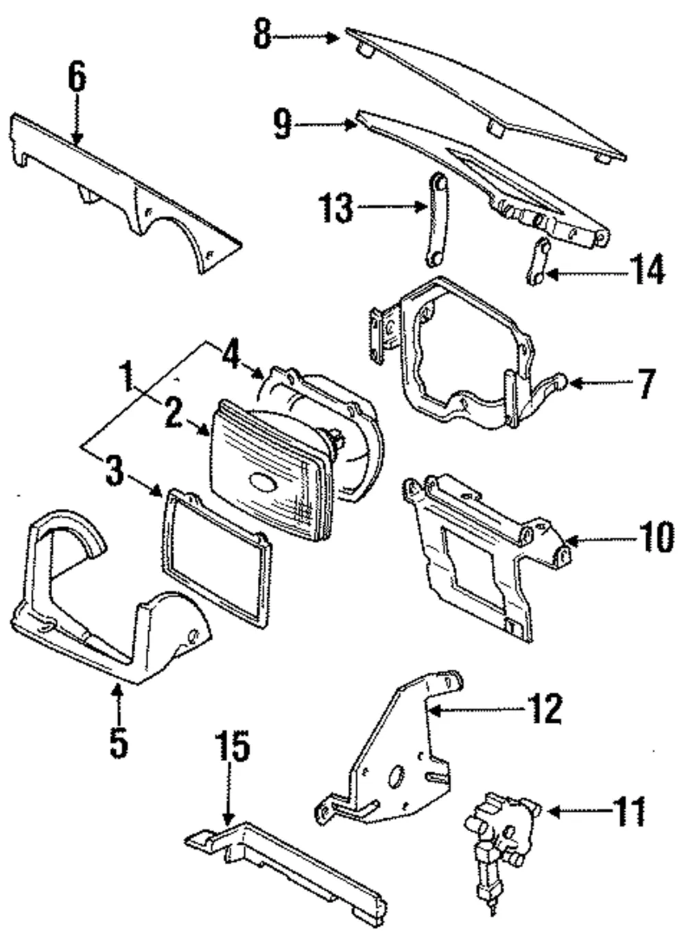 Actuator Motor - Driver's Side (LH) - Mazda (FB01-51-67X)