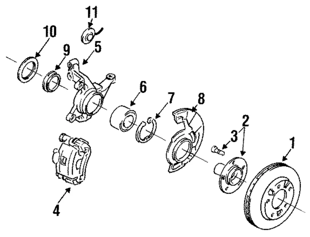 Sensor Rt Frt Abs - MAZDA (G06T4370X)