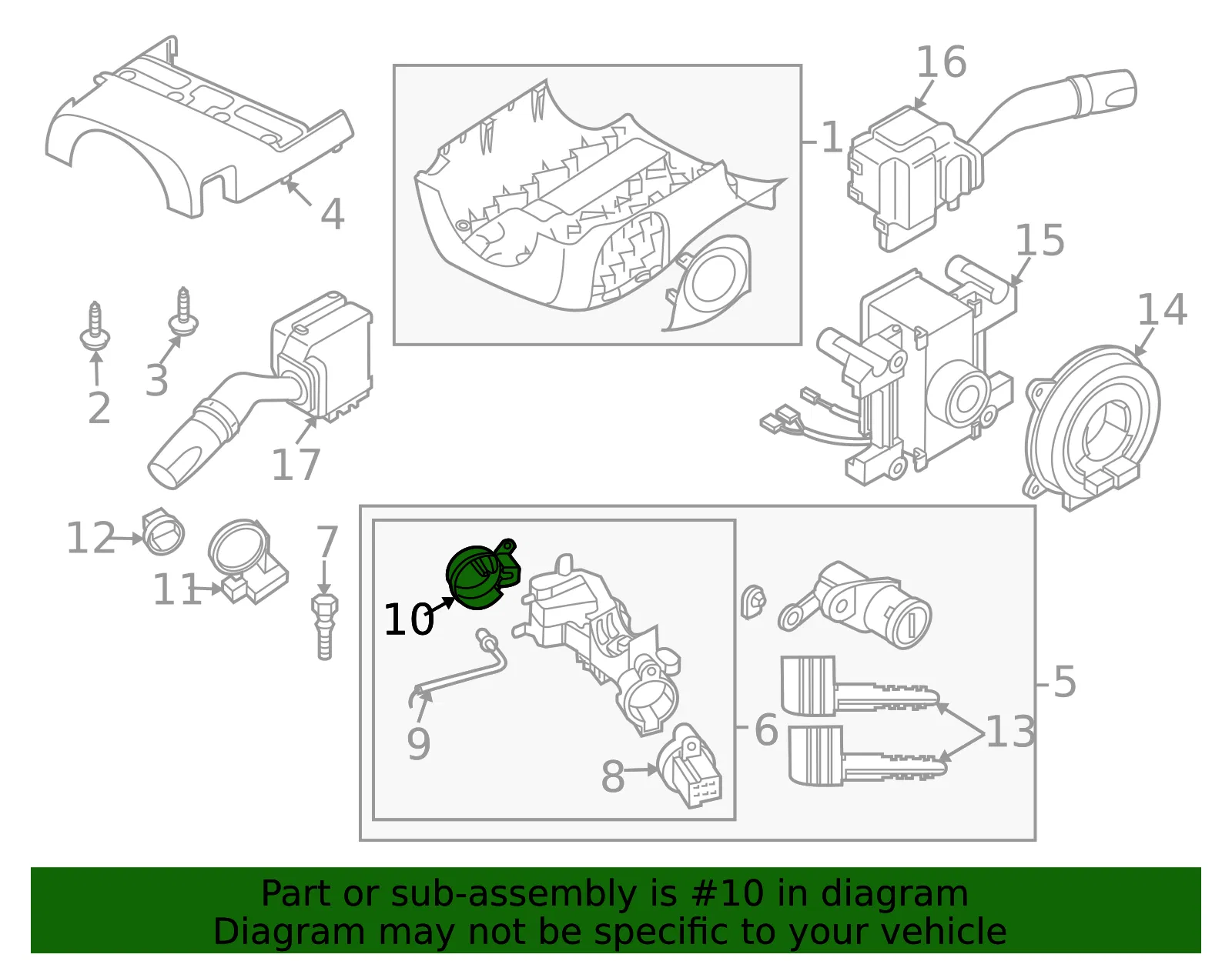 Keyless Entry Receiver - Mazda (G28A-66-142) - view 3
