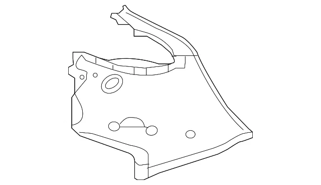Tail Lamp Panel - Passenger Side (RH) - Nissan (G8140-6CAMA)