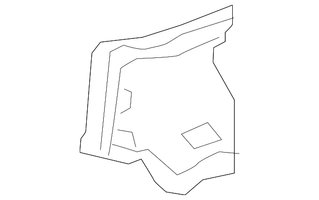 Tail Lamp Panel - Driver's Side (LH) - Nissan (G8141-5AAMA)