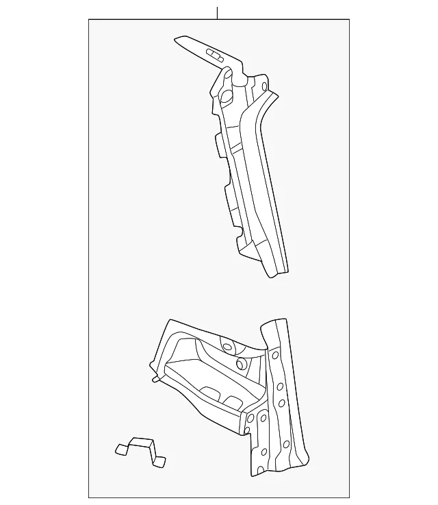 Rear Combination Lamp Base, Left - Nissan (G8141-6TAMB)