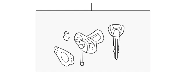 Key Set - MAZDA (GD8B76230B)