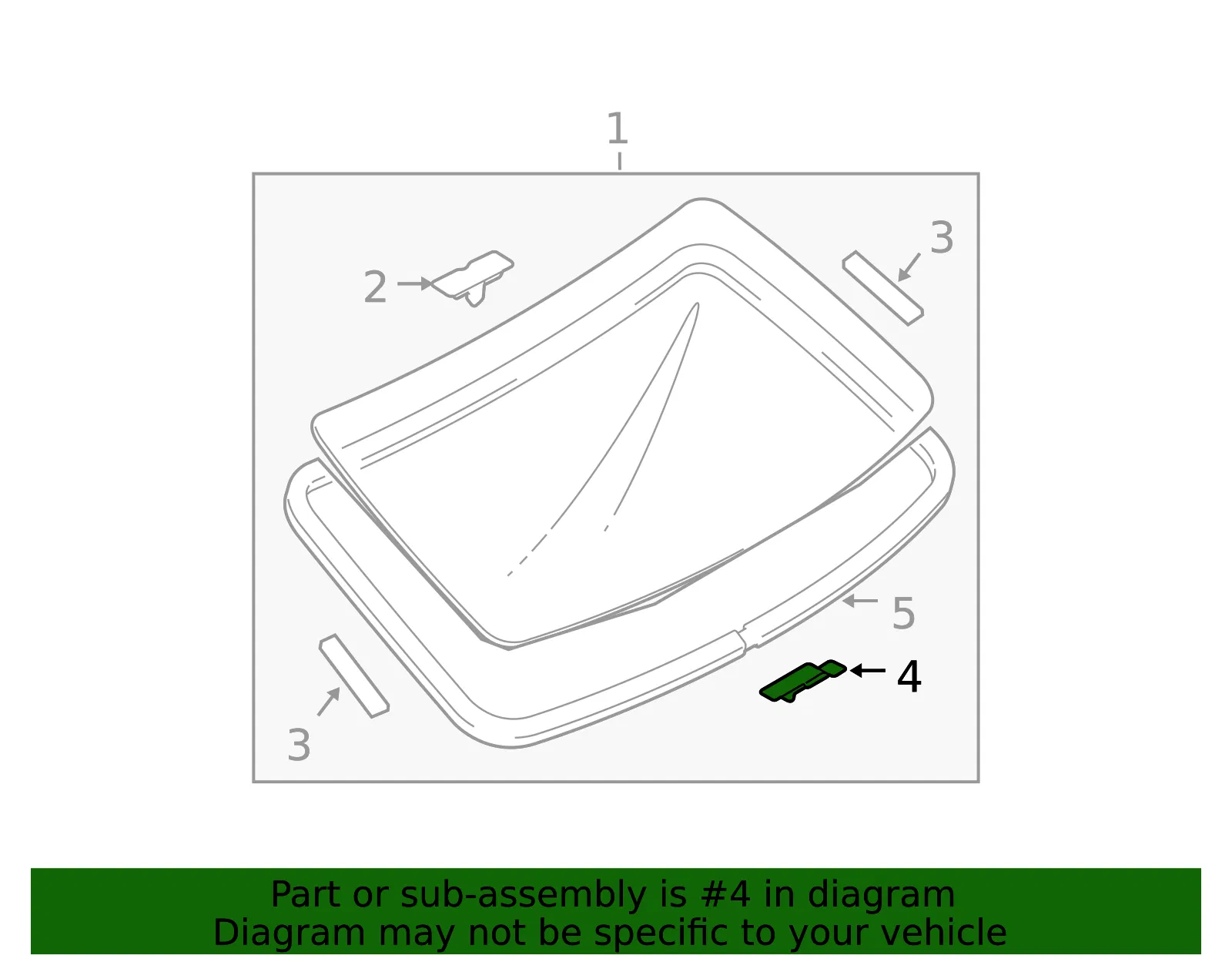 Window Defroster Switch Connector - Mazda (GG2F-63-959) - view 3