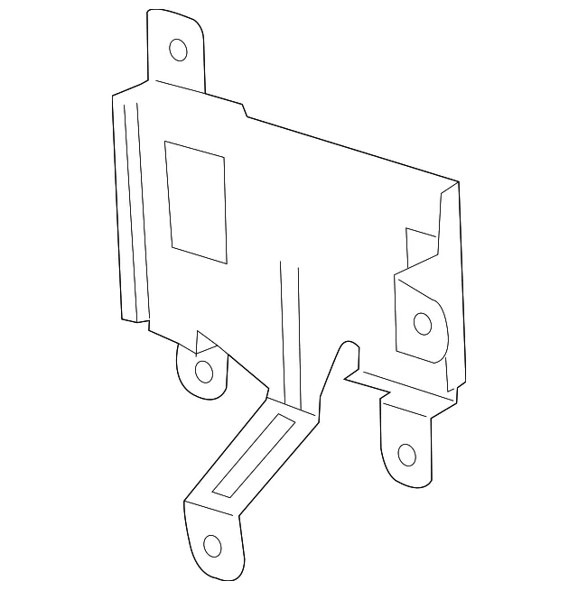 Body Control Module Bracket - Mazda (GHK1-67-9BY) - view 2