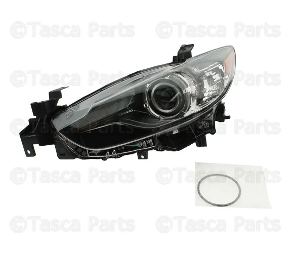 Composite Headlamp - Driver's Side (LH) - Mazda (GJS1-51-041D)