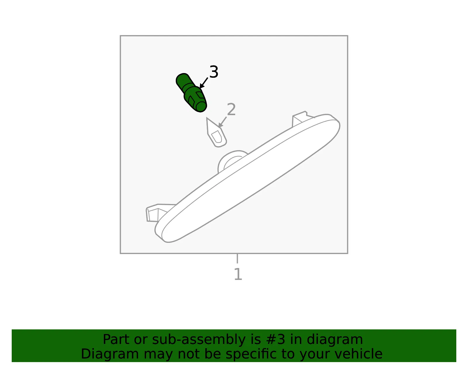 Side Marker Light Socket - Mazda (GK2A-51-5E2) - view 3