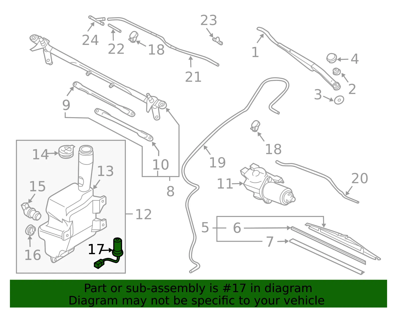 Switch Level - MAZDA (GK2C67488) - view 3