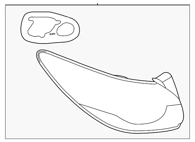 Tail Lamp Assembly - Passenger Side (RH) - Mazda (GRF5-51-150B)