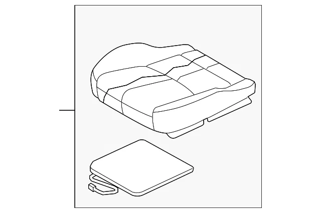Sensor L Seat Cushion - MAZDA (GS4M8816XA30)