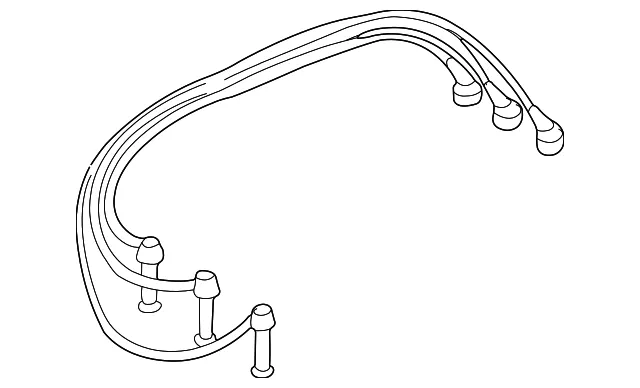 Spark Plug Wire Set - Mazda (GY02-18-140) - view 2