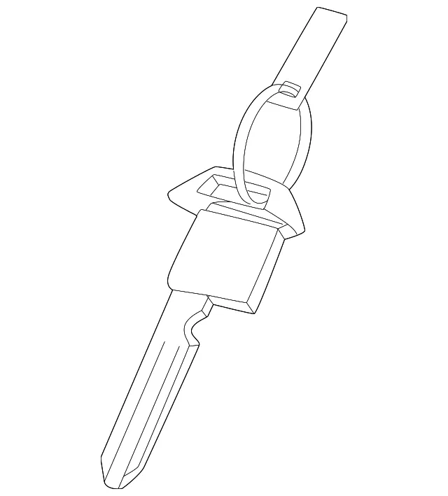 Master Key Blank - Nissan (H0564-6LY0A)