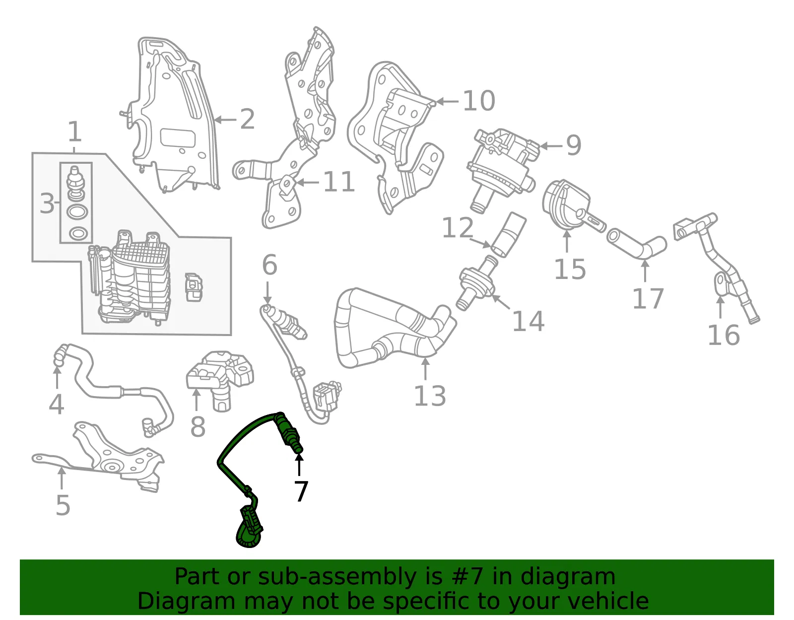 Oxygen Sensor - Mazda (H302-18-861) - view 2