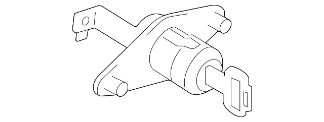 Trunk Lock Cylinder And Key - Nissan (H4660-ET00A)
