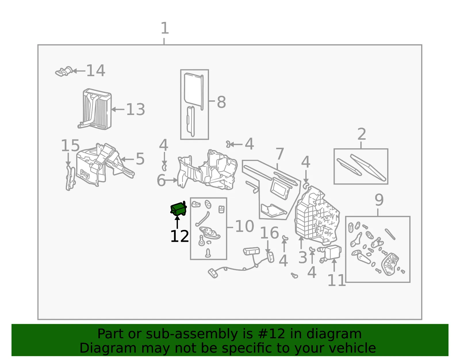 Actuator - Kia (K0BB1-61131) - view 2