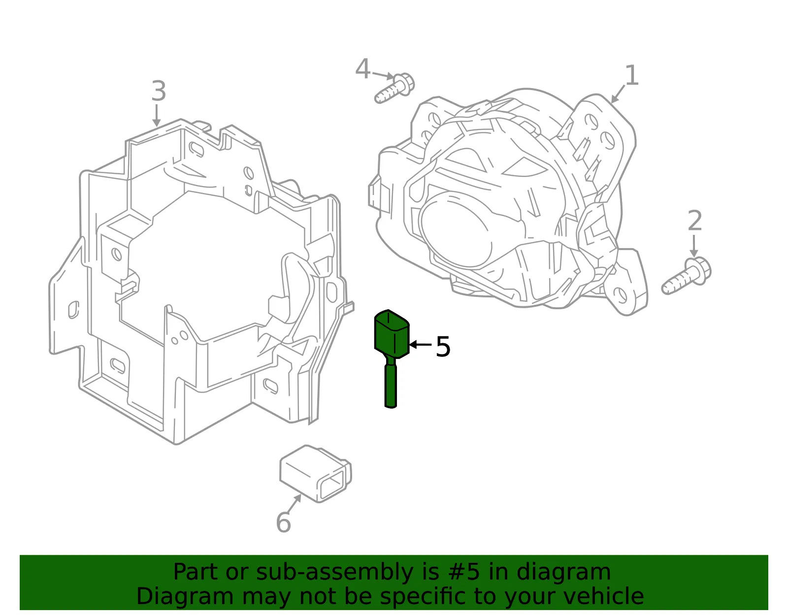 Fog Light Socket - Mazda (K1Y9-67-SH3) - view 3