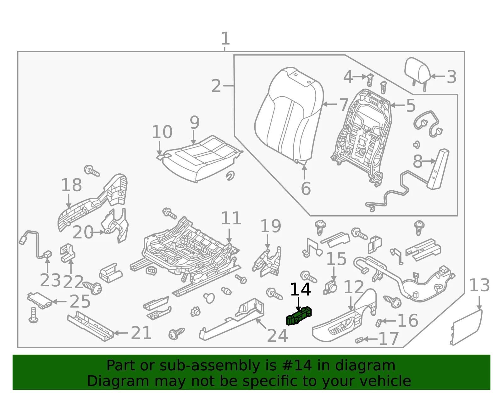 Switch - Mazda (K629-88-158) - view 2