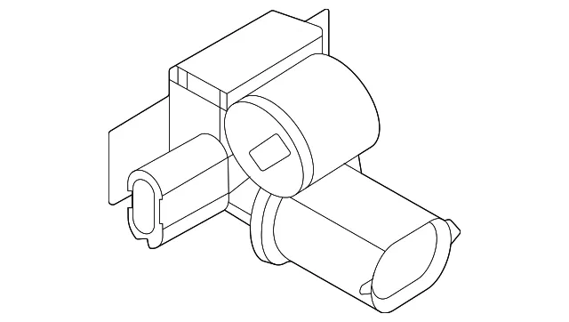 Air Bag Impact Sensor - Nissan (K8581-7DA0A)