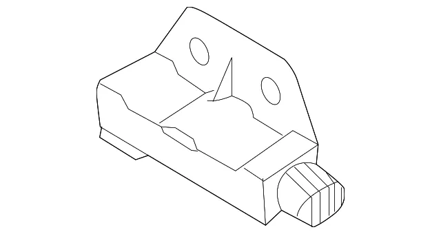 Air Bag Impact Sensor - Nissan (K8581-CD00A) - view 2
